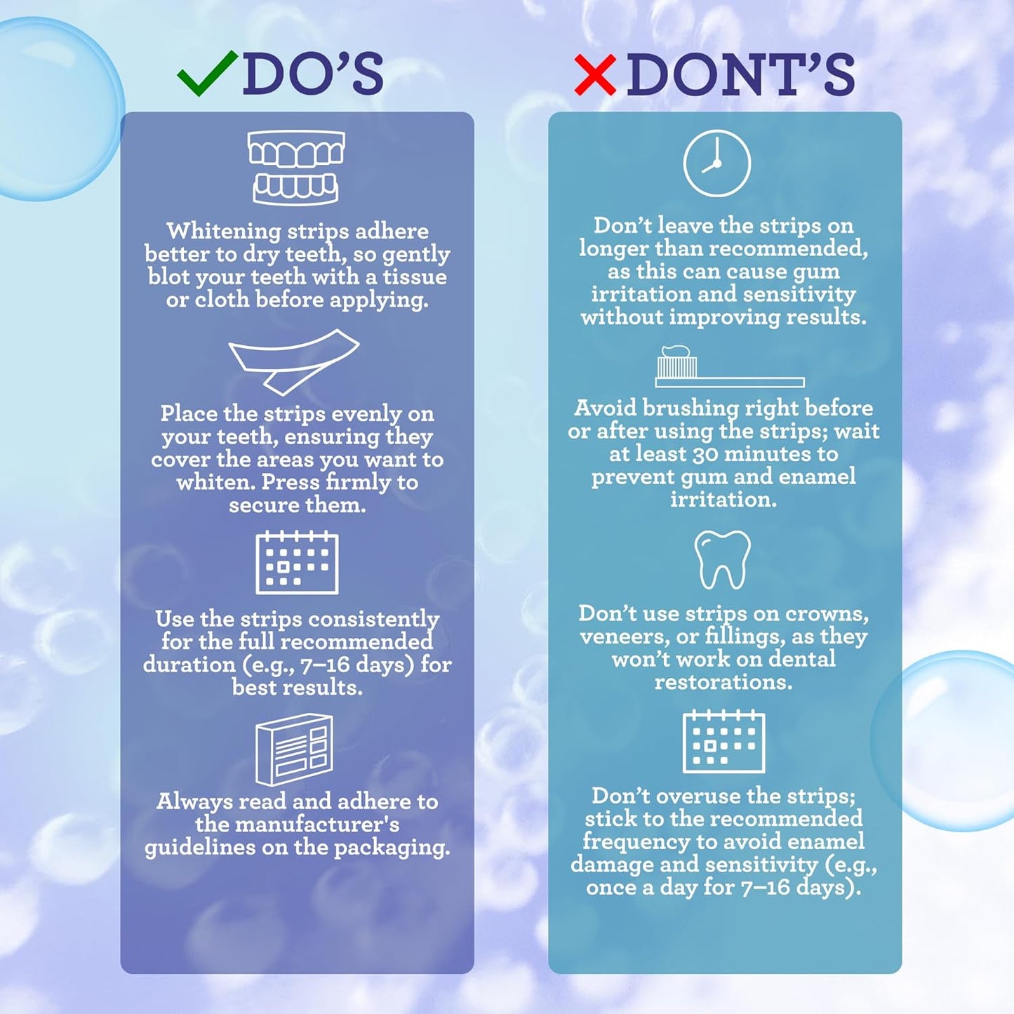 Elite Whitening Stripes